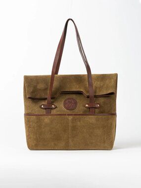 Cord Studio New Foldover Tote in Olive